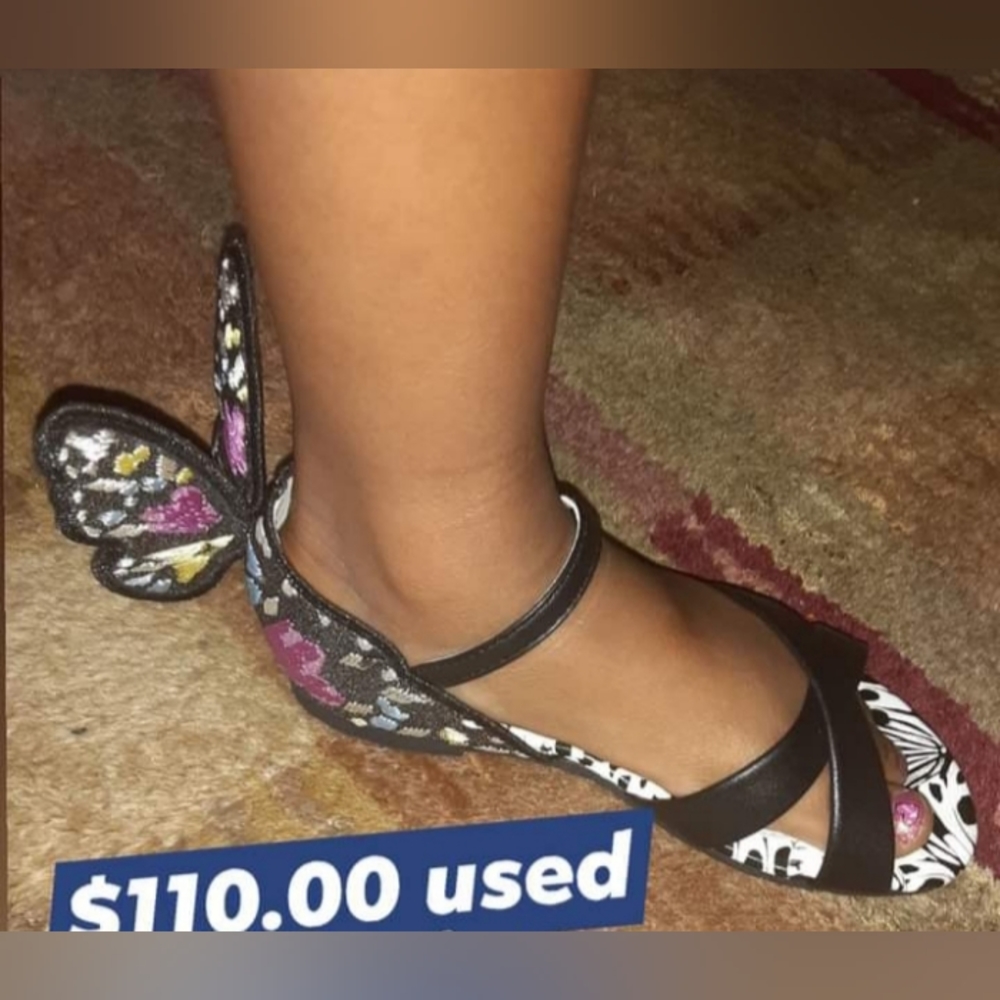 Sophia Webster kids sandals authentic.